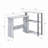 Rectangular Writing Desk With Side Shelf-2031690740