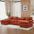 Orange Chenille