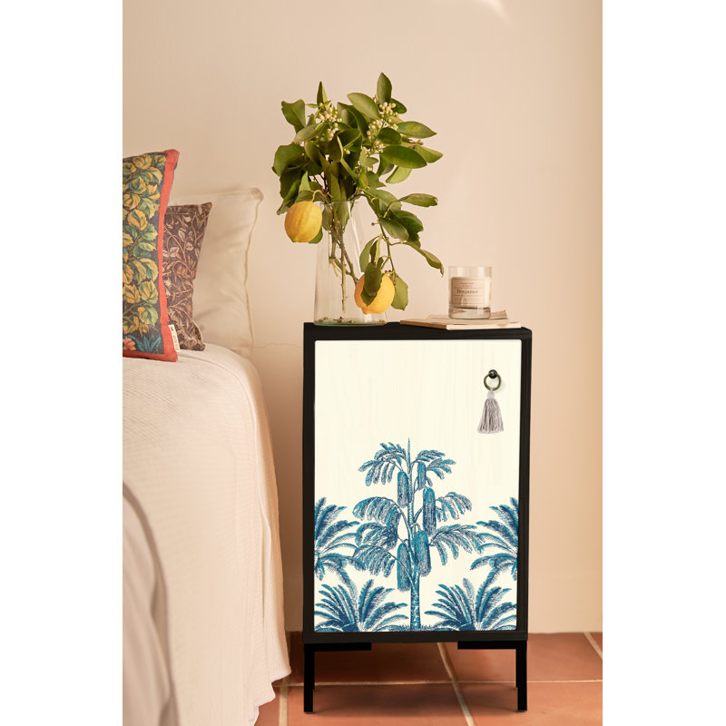 Acein 400cm W Solid Wood Bedside Table