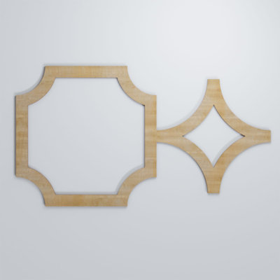 Panneaux muraux décoratifs en bois Anderson