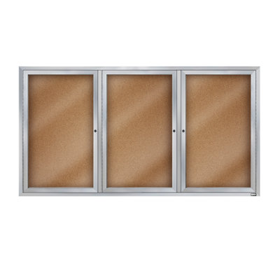 AARCO No Cork Metal Bulletin Board