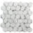 Eterna Hexx 2" x 2" Glass Mosaic Floor and Wall Tile-72256528