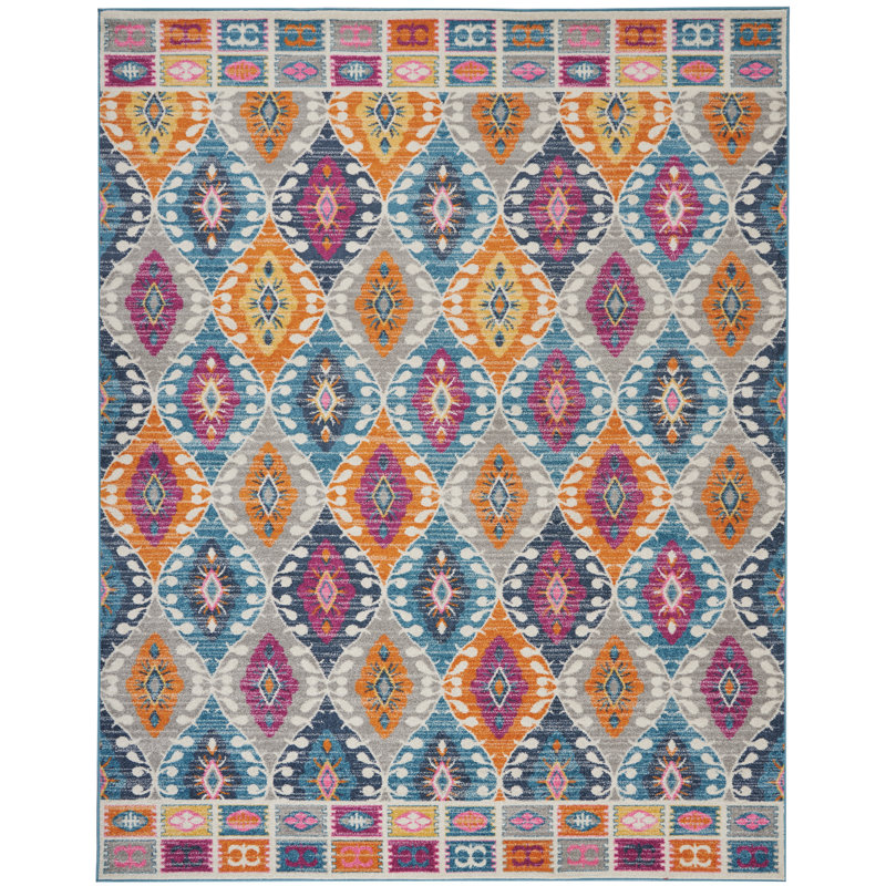Moroccan Indoor Rug, Rectangle 8' x 10'