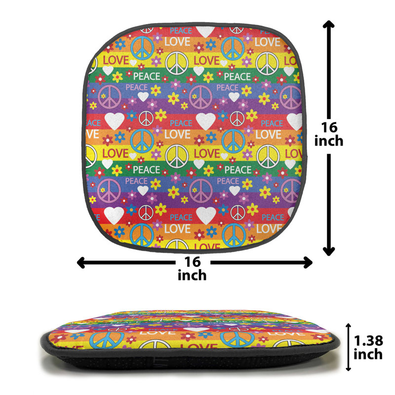 Coussin de siège papillon