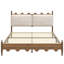 Lit Chantilly Vintage capitonné avec motif festonné-135826195