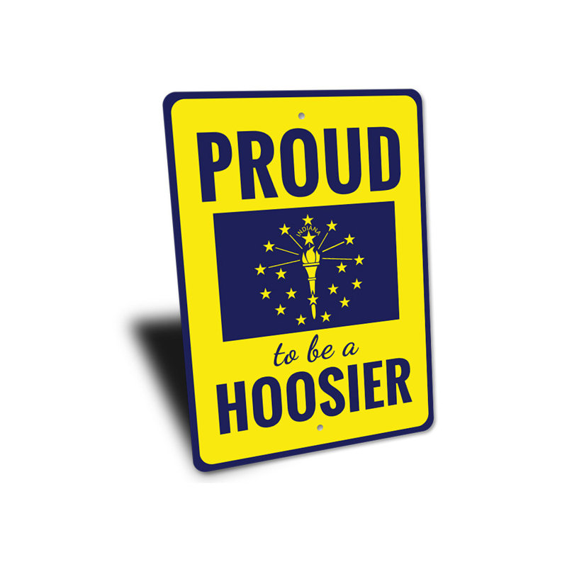 Plaque en aluminium State Pride, H 18 po x l 12 po x P 0,06 po