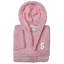 Peignoir en molleton mi-mollet personnalisé pour enfants avec poches et capuche-101905499-106041209