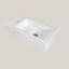 Belfry Bathroom Mahon 36.5mm L x 18mm W Natural Ceramic Rectangular Sink with Tap and Overflow-793730933