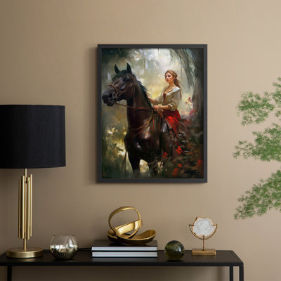 WOMEN Series CDXCI, reproduction encadrée - bois massif