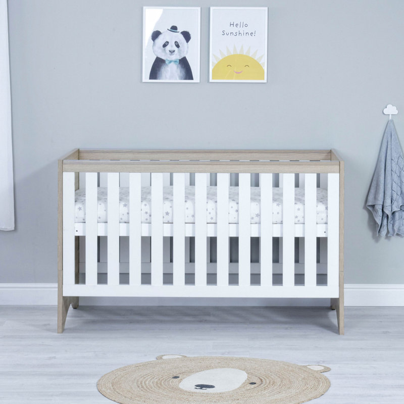 Veni Cot Bed, White Oak, No