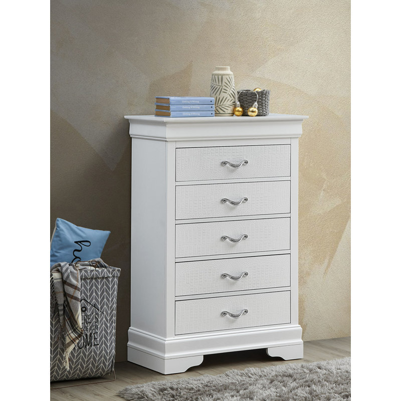 Citronelle 7 Drawer Lingerie Chest, White 1