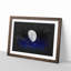 Close Up Of The Moon - Single Picture Frame Print on MDF-56917010-56917011