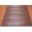 Tapis brun tissé à la main et à plat Begaye 4 pi 4 po x 6 pi 3 po