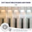 12 Inch Dimmable LED Flush Mount Ceiling Light with Night Light for Bedroom