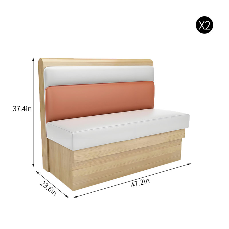 Banc tapissier en similicuir