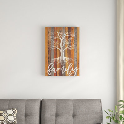 « family tree », reproduction d’impression sur toile tendue