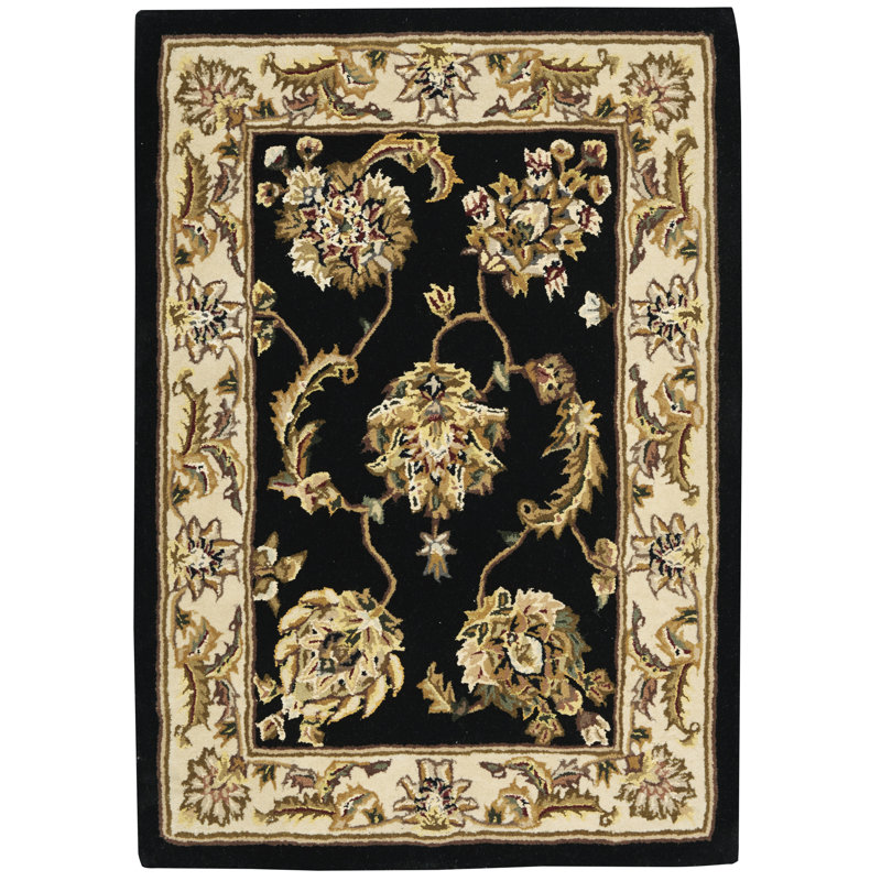 Tapis noir Corina, Rectangle 2 pi x 3 pi