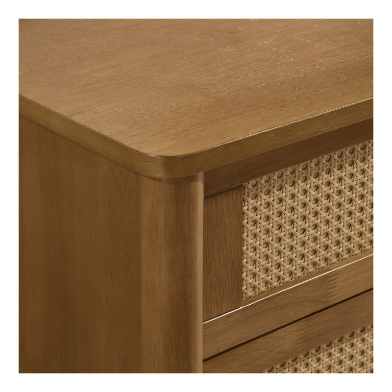 Commode 6 tiroirs avec miroir Vichy