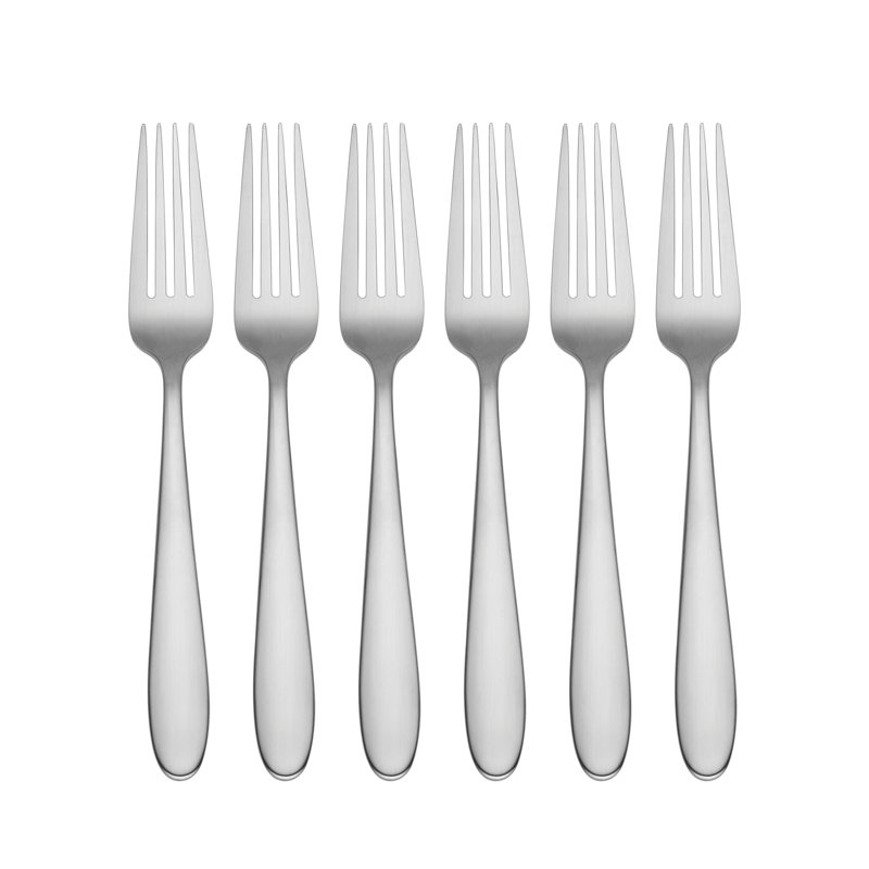 Vale Stainless Steel 6-Piece Dinner Fork Set