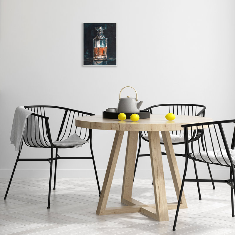 «Bar Whiskey Decanter», art mural sur plaque par Ethan Harper