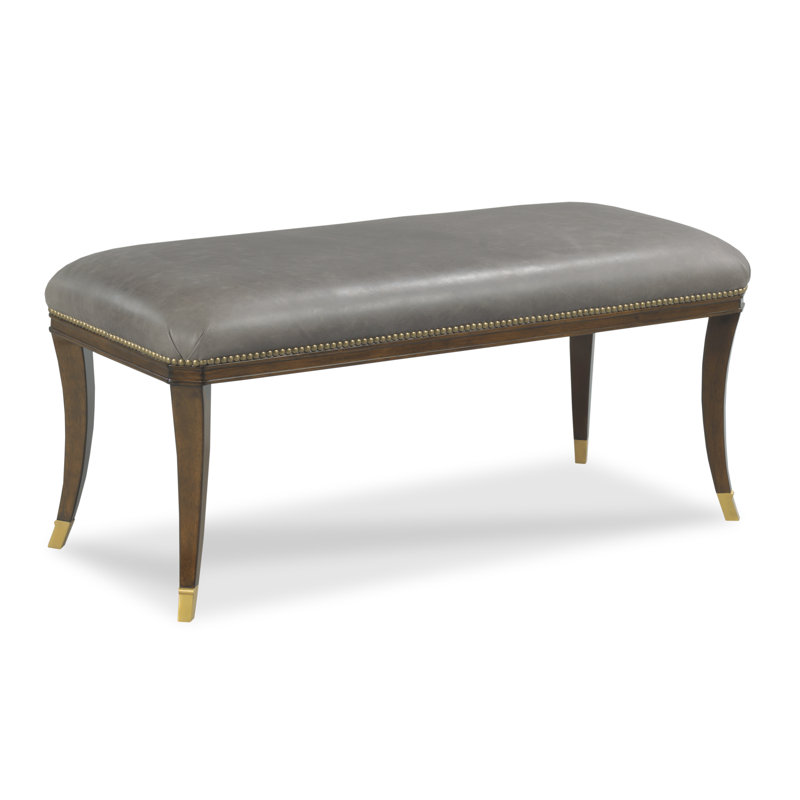 Victoria Leather Bench