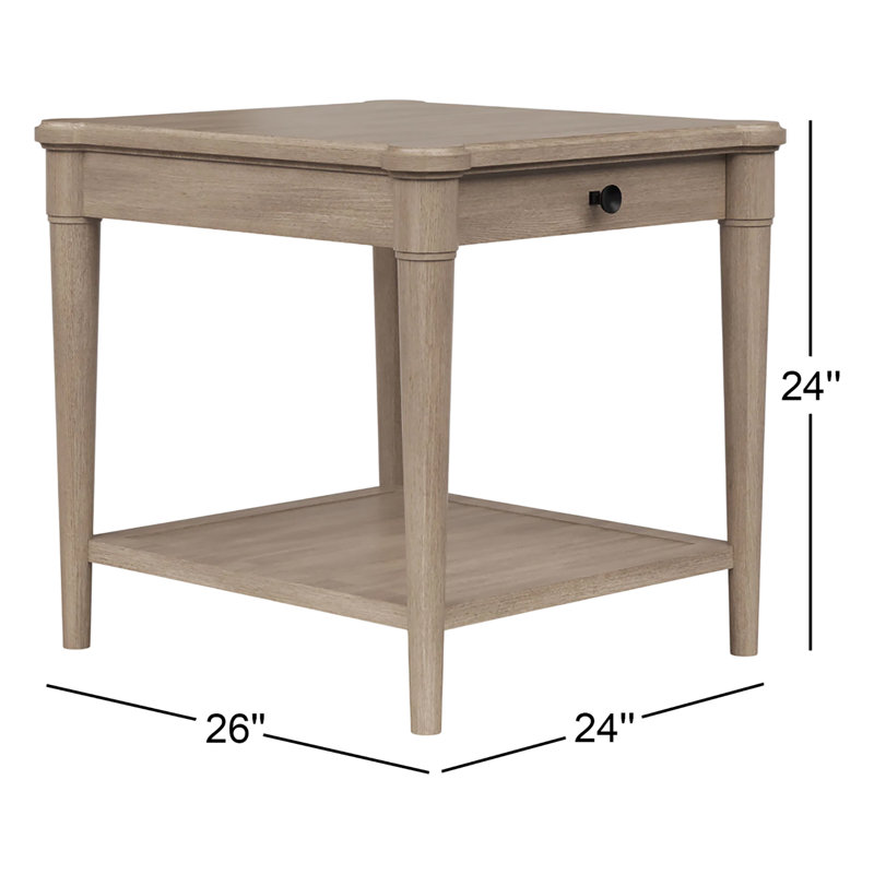 Table de bout Dana Heights, Beige