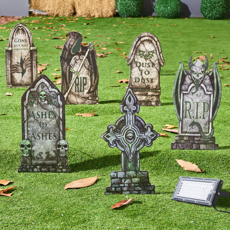 Pierres tombales d'extérieur 15,7 po Halloween