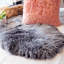 Lewin Handmade Sheepskin Charcoal Area Rug