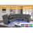 Tehillah Power Reclining Corner Curved Sectional with Wireless Charging -1736243505