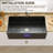 36"L x 20"W Fireclay Extra Large Apron Front Farmhouse Sink for Kitchen, Single Bowl White Farm Sink, Included 2 Custom Accessories-110500104