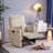 Sydell Upholstered Swivel Recliner-705488000