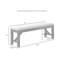 Banc en bois massif Dunblane