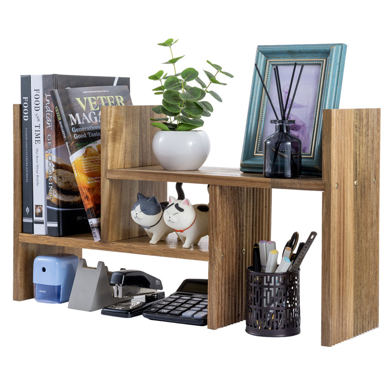 Solid Wood Desk Organiser