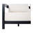 Contour 75.8" Modern Curved Outdoor Aluminum 3-Seater Sofa with Cushions-125962971