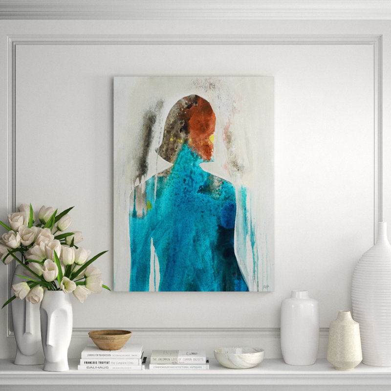 The Visitor I Painting, 48" H x 36" W x 1.5" D, Outdoor