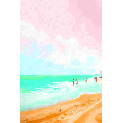 " Summer Beach Painting "