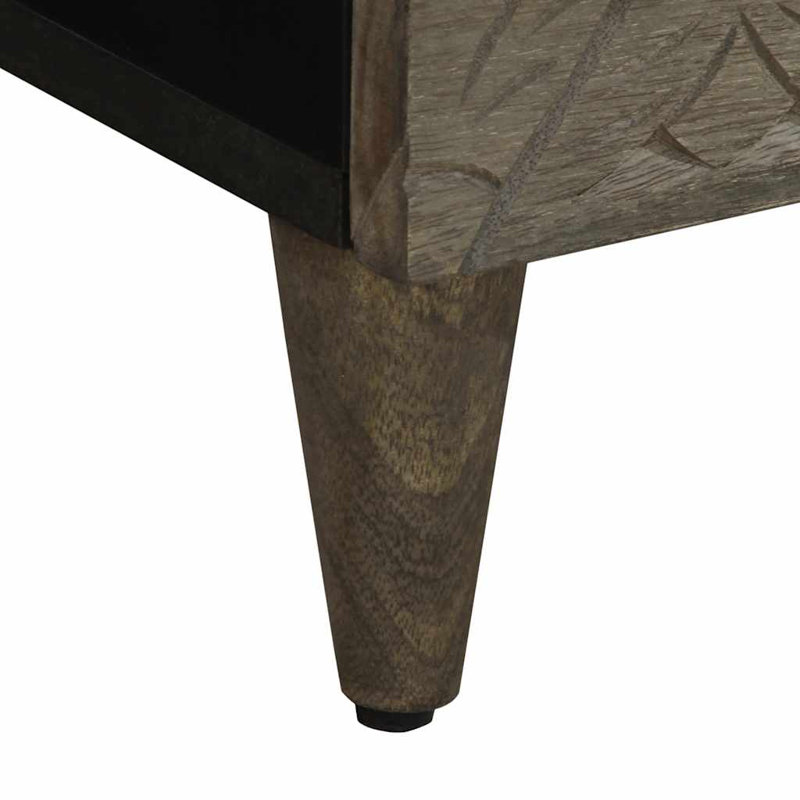 40cm W Metal Bedside Table