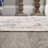 Edith Distressed Medallion Low-Pile Machine-Washable Cream/Light Gray Rug-1505166517