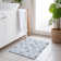 Machine Washable Indoor/Outdoor Christmas Snowflake Xhevrie Sky Rug