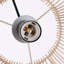 Luminaire suspendu en rotin à intensité variable Hiller