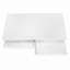 Bureau d'ordinateur, bureau personnel, ordinateur portable, tiroirs de rangement, l 48 po, travail, stratifié blanc, métal blanc, contemporain, moderne-1495682352