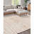 Large Area Rug 6 X 9 Ft Anti-Skid And Tear-Resistant Floor Mat Modern Beige-644567199
