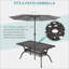 Metal Dining Table