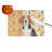 Beagle Heirloom Fall Glass Cutting Board