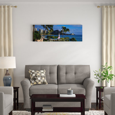 « diamond head, honolulu, hawaii », reproduction de photo sur toile