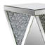 Table de bout, miroir et faux diamants