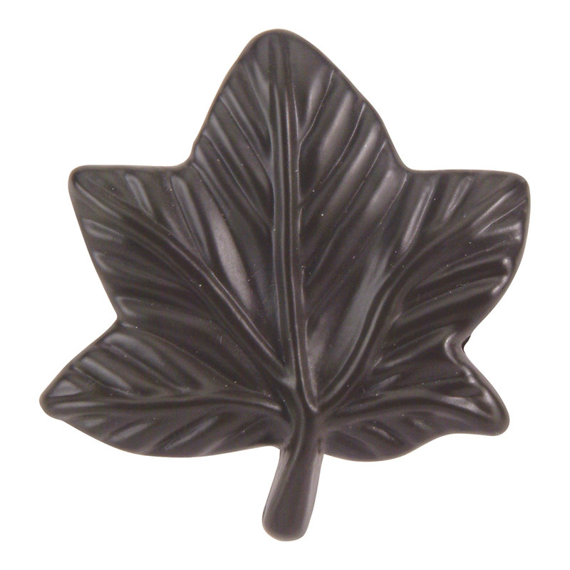 Vineyard Leaf 2" Length Novelty Knob, Aged Bronze