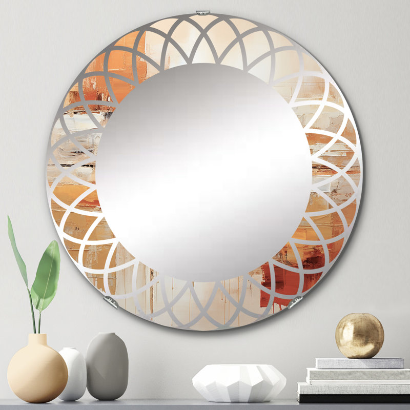 Anneau - Miroir mural rond, 24 po x 24 po