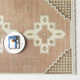 Virgina Pink Recycled Fibers Rug