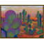 «Desert Sonata III» par David Erickson - peinture sur toile à cadre flottant